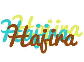 Hajira cupcake logo