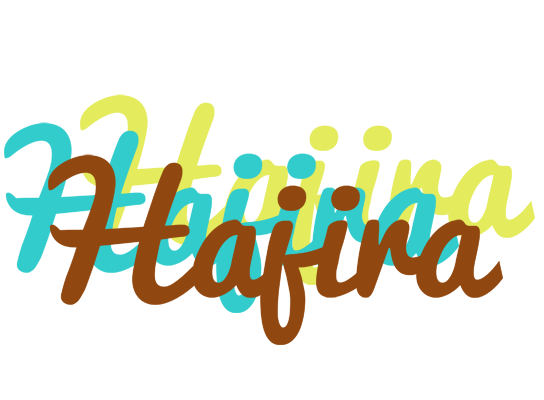 Hajira cupcake logo