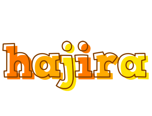 Hajira desert logo