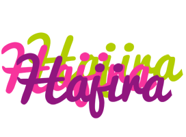 Hajira flowers logo