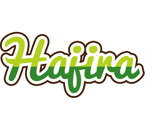 Hajira golfing logo