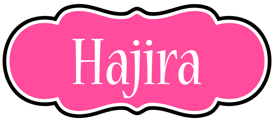 Hajira invitation logo