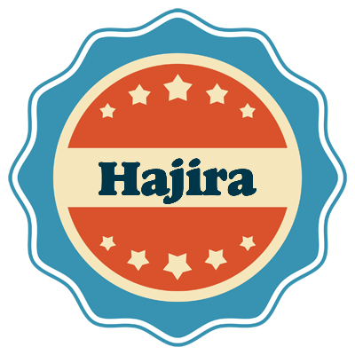 Hajira labels logo