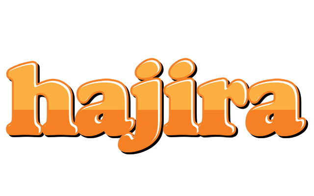 Hajira orange logo