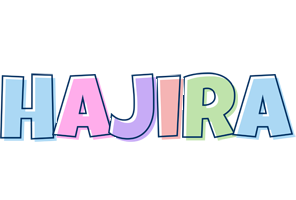 Hajira pastel logo