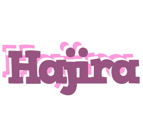 Hajira relaxing logo