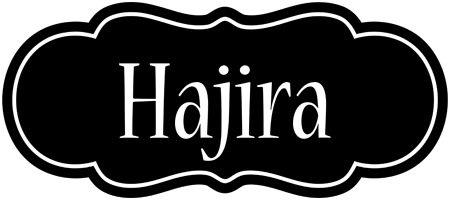 Hajira welcome logo