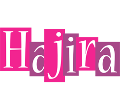 Hajira whine logo