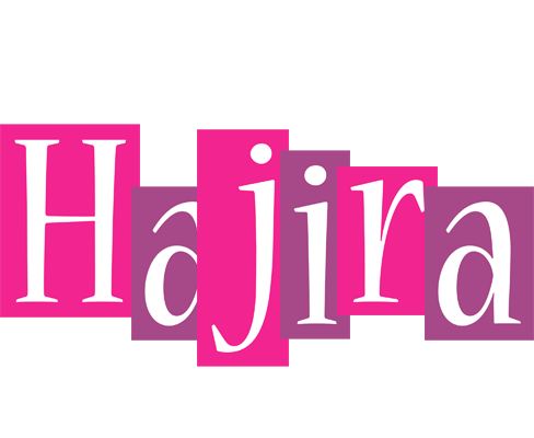 Hajira whine logo