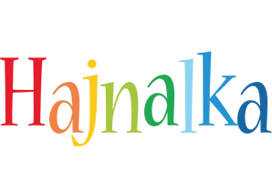 Hajnalka birthday logo