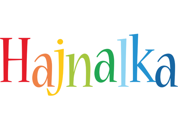 Hajnalka birthday logo