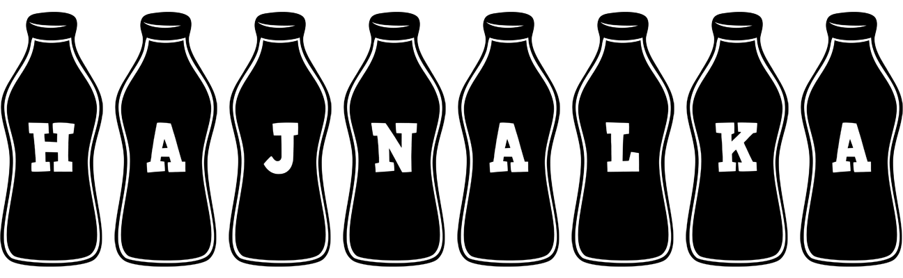 Hajnalka bottle logo