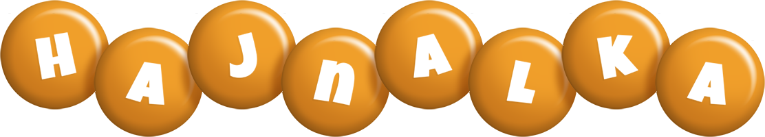 Hajnalka candy-orange logo