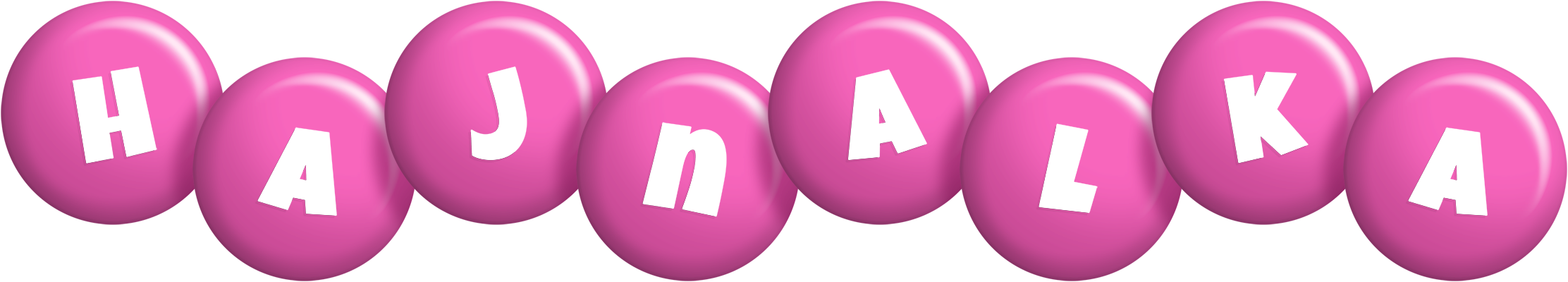 Hajnalka candy-pink logo