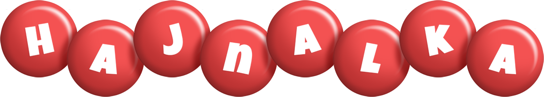 Hajnalka candy-red logo