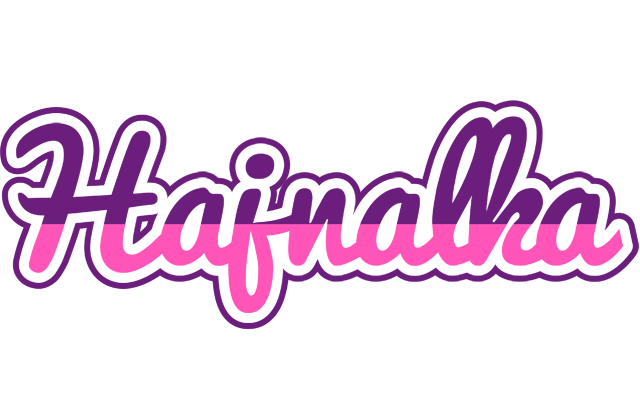 Hajnalka cheerful logo