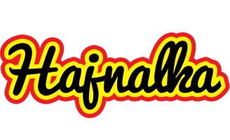 Hajnalka flaming logo