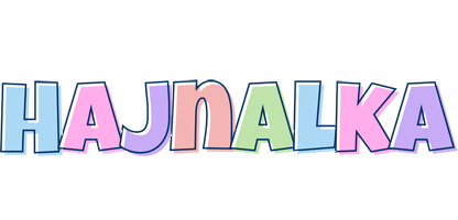 Hajnalka pastel logo