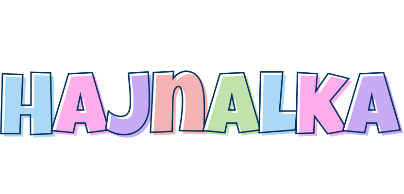Hajnalka pastel logo