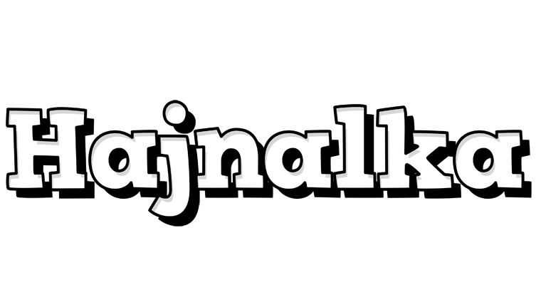 Hajnalka snowing logo