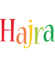 Hajra birthday logo