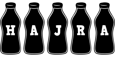 Hajra bottle logo