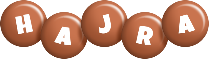 Hajra candy-brown logo