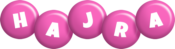 Hajra candy-pink logo