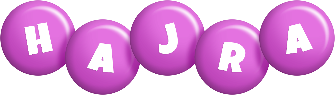 Hajra candy-purple logo