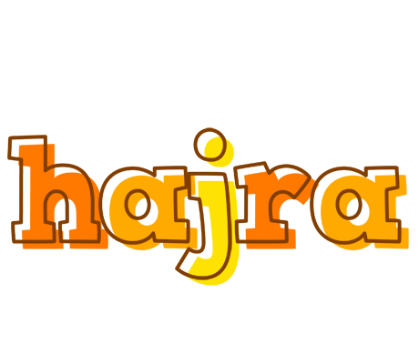 Hajra desert logo