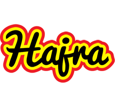 Hajra flaming logo