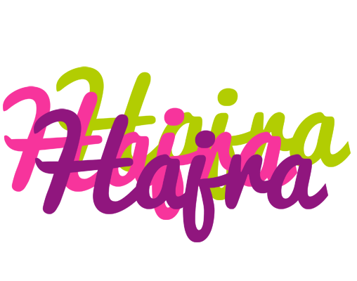 Hajra flowers logo