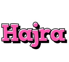 Hajra girlish logo