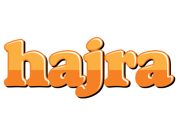 Hajra orange logo
