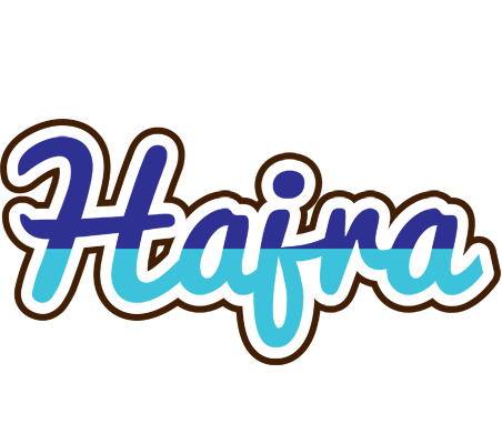 Hajra raining logo