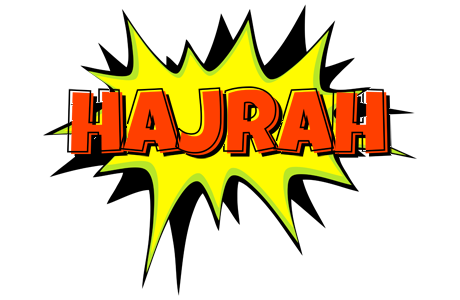 Hajrah bigfoot logo