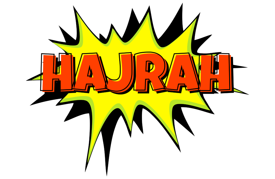 Hajrah bigfoot logo