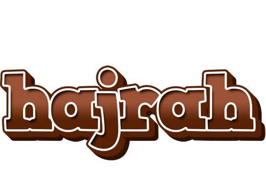 Hajrah brownie logo