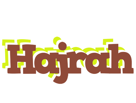 Hajrah caffeebar logo