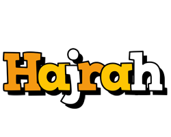 Hajrah cartoon logo