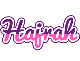 Hajrah cheerful logo