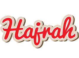 Hajrah chocolate logo