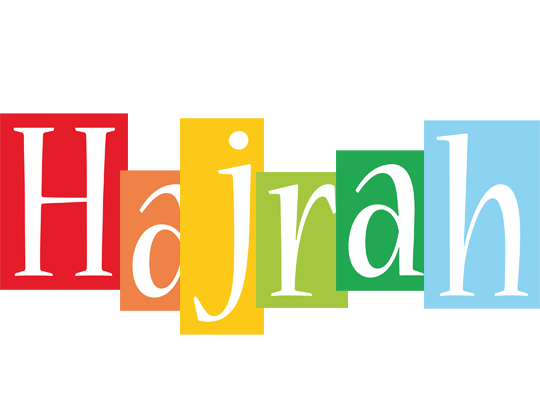 Hajrah colors logo