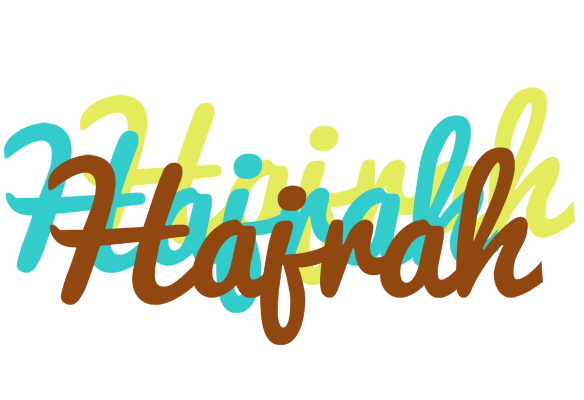 Hajrah cupcake logo