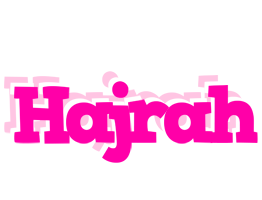 Hajrah dancing logo