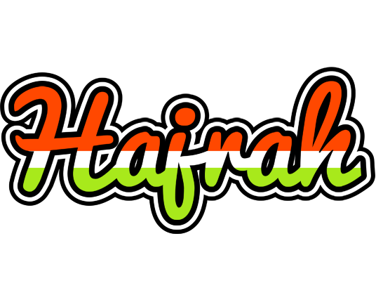 Hajrah exotic logo