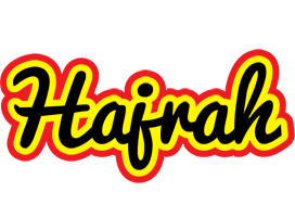 Hajrah flaming logo