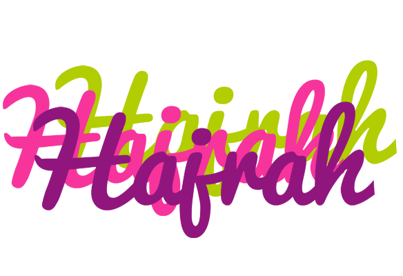 Hajrah flowers logo