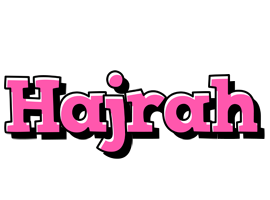 Hajrah girlish logo