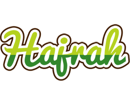 Hajrah golfing logo